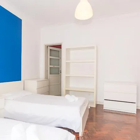 Apartman Houze_city Center, 5 Flat W/ Sunny Terrace Lisboa